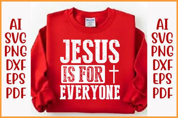 h1Jesus is for Everyone Svg Png, Christian Design Review/h1
