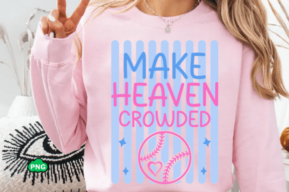 Make Heaven Crowded Bow PNG, Jesus SVG – A Faith-Inspired Graphic for T-Shirt Designs & Branding Projects